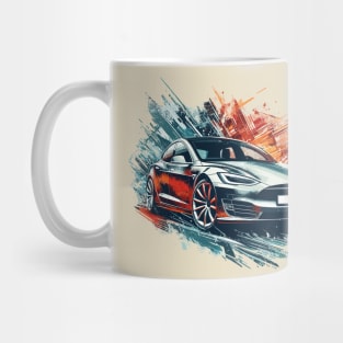 Tesla Model S Mug